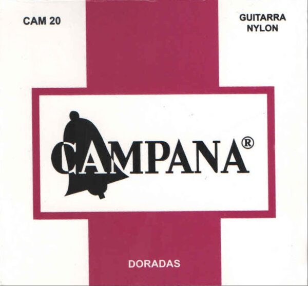 Cuerdas Clasica Criolla CAM20 Doradas Campana ALEYMAR