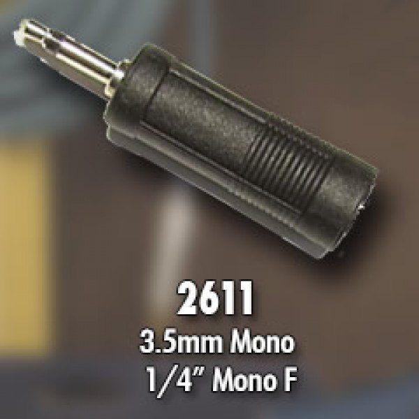 Ficha Conector 2611 Adaptador 3.5 M-1/4 Mono F Kirlin LA FUSA