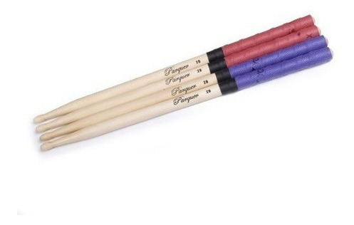 Baquetas Palillos 2B Majestic Grip Antideslizante American Hick PARQUER