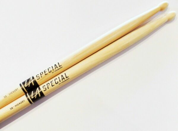 Baquetas Palillos Hickory Punta Madera Heavy Rock LA Special By Promark MJ MUSIC