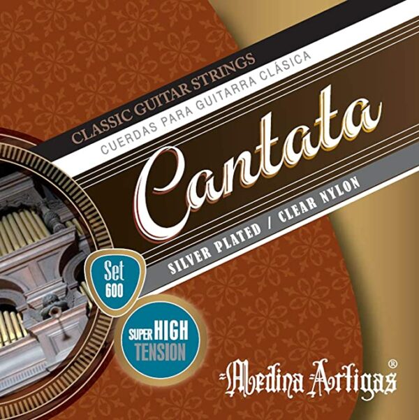 Cuerdas Clasicas Criolla M600 Tension Super Alta Cantata Medina Artigas BASE