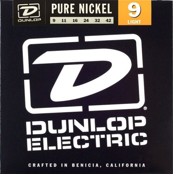 Cuerdas Electrica DEN0942 .09-042 Pure Nickel Jim Dunlop MUSIC SOLUTIONS