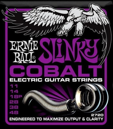Cuerdas Eléctrica 2720 .011-048 Regular Slinky Cobalto Ernie Ball FAMA