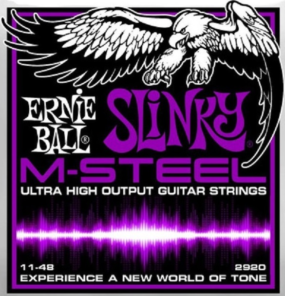 Cuerdas Electrica 2920 .011-048 Slinky M-Stell Ernie Ball FAMA