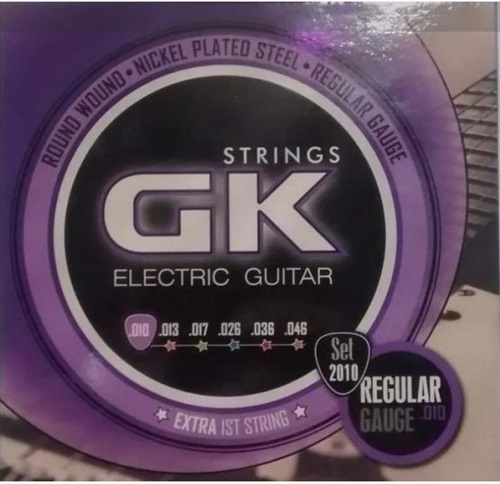 Cuerdas P/Eléctrica 2010 Nickel P/Steel .010 GK Medina Artigas BASE