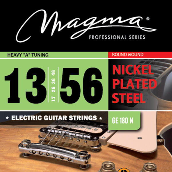 Cuerdas Guitarra Eléctrica GE180N .013 Nickel P/Steel MAGMA