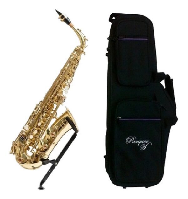 Estuche Funda Para Saxo Tenor TS2001 Anatomico Con Bolsillo PARQUER