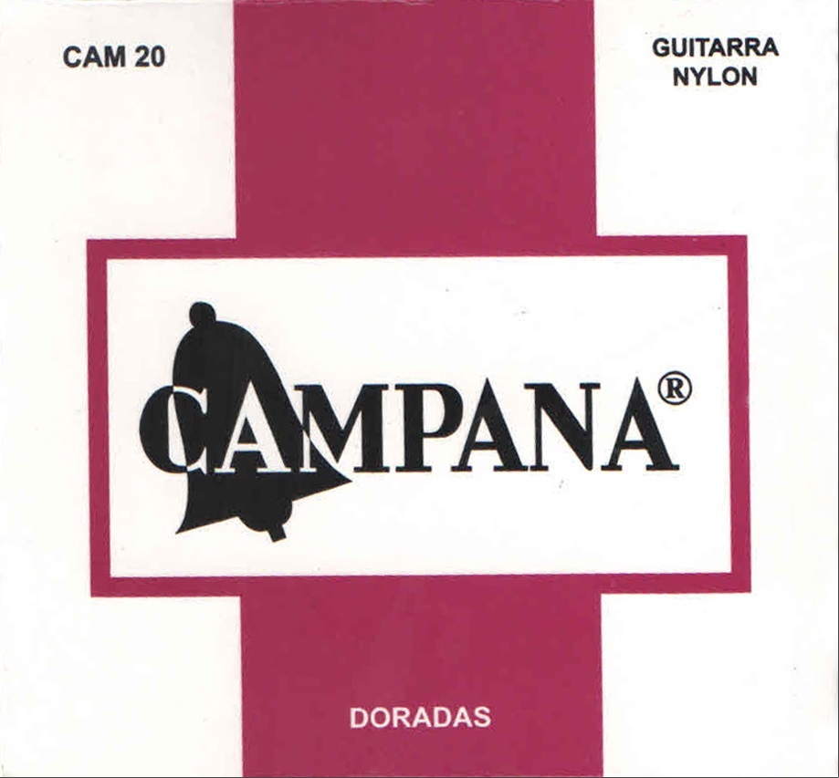 Cuerdas Clasica Criolla CAM20 Doradas Campana ALEYMAR