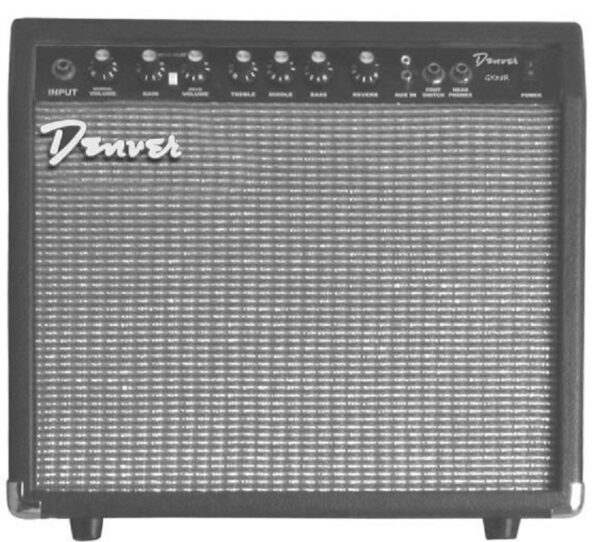 Amplificador Guitarra Lynx Gx35r Denver 35w Reverb Footswitch LA FUSA