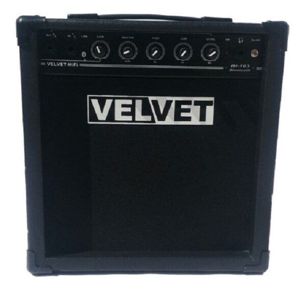 Amplificador Velvet Para Bajo Teclado Y Microfono 30 Watt 2 Entradas ALEYMAR