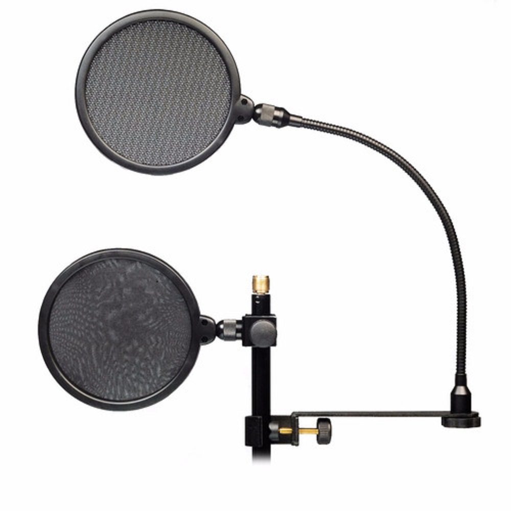 Filtro Antipop HM18 Pantalla Dual Con Brazo Superlux HMG