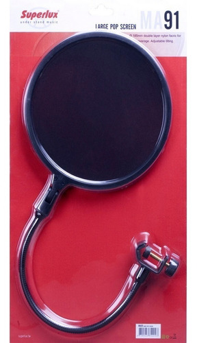 Filtro Antipop HM18 Pantalla Dual Con Brazo Superlux HMG - Imagen 2