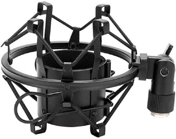 Soporte Araña SME80 Para Microfono Condenser Shockmount Negro EMAVE