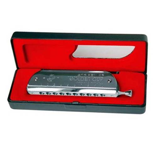 Armonica JH1040 Cromatica 40 Voces Con Estuche Golden Cup BREYER