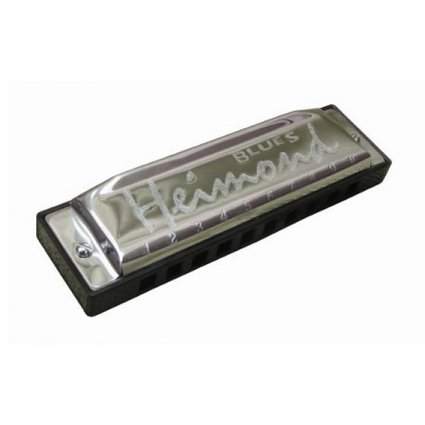Armonica Blusera Cromada Blues Rock Country + Estuche Rigido Color Cromado Tono C Bee SHOWROOM
