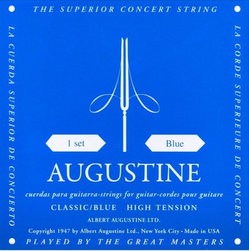 Cuerdas  Para Guitarra Criolla Clasica Alta Tension Augustine USA BREYER