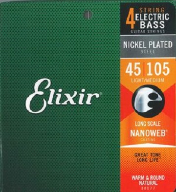 Cuerdas Bajo 14077 Elixir 4 cuerdas 045-105 Nanoweb MAGIC MUSIC