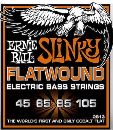 Cuerdas P/Bajo 2818 Slinky Flat 045-105 Ernie Ball FAMA