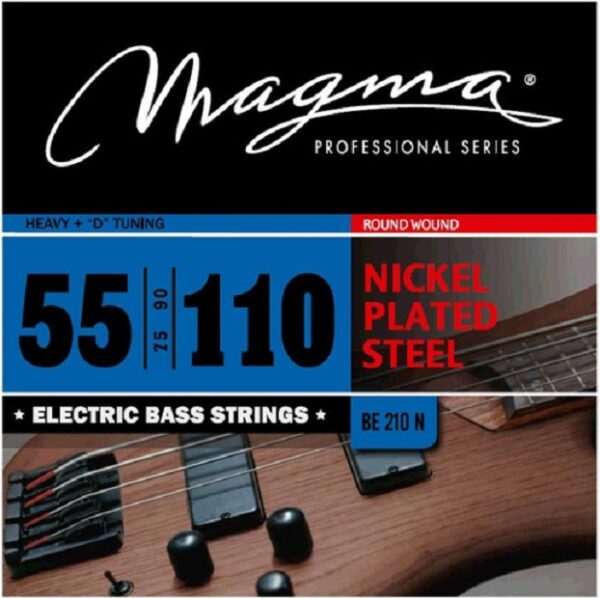 Cuerdas P/Bajo BE210N Magma de 4 Cuerdas .055-.110 MAGMA