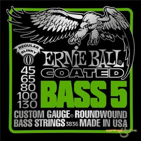 Cuerdas P/Bajo 3836 5 Cuerdas 045-130 Ernie Ball FAMA
