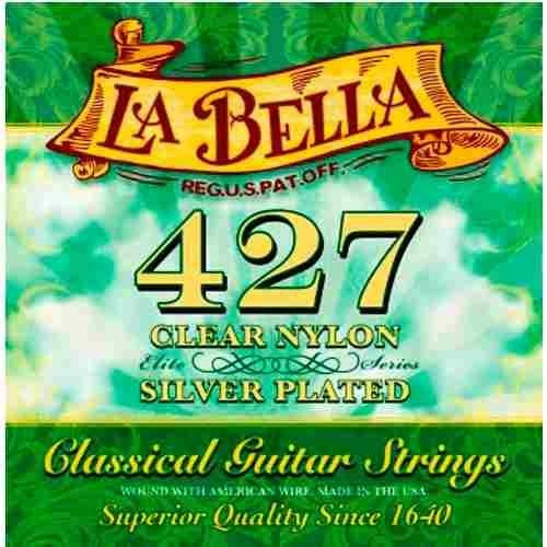 Cuerdas Clasica Criolla 427 Tension Media Elite La Bella MJ MUSIC