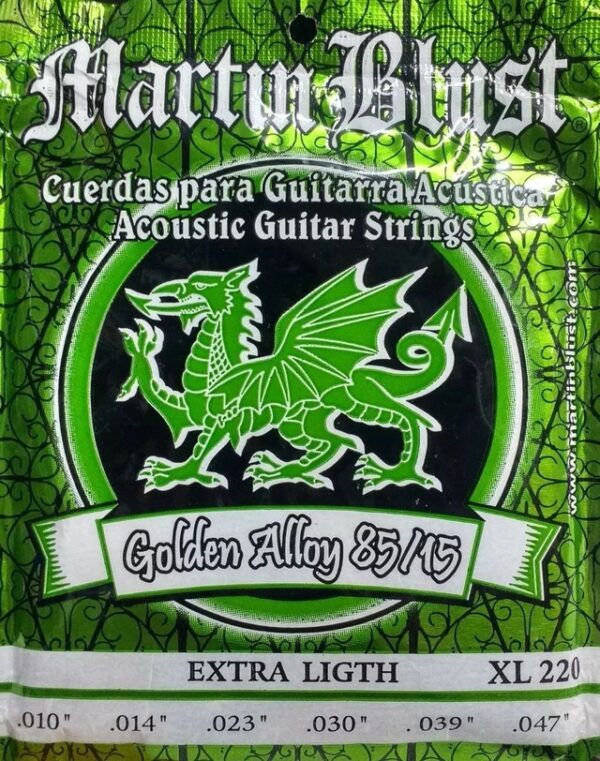 Cuerdas Acustica Xl220 .010 Martin Blust ARVILLA