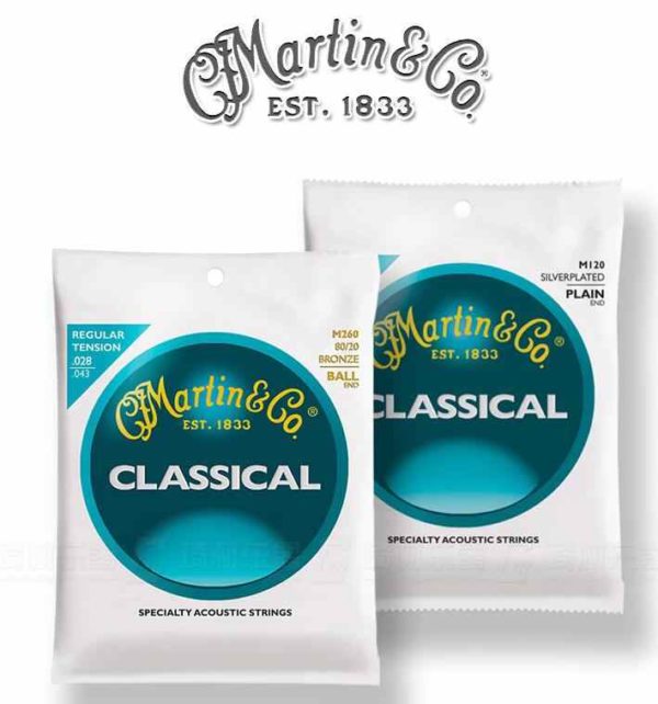 Cuerdas Clásica M120 Tensión Alta Martin&Co INTERMUSICA