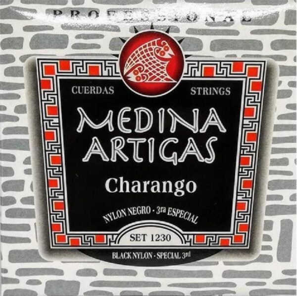 Cuerdas Charango 1230 Black Nylon Medina Artigas BASE