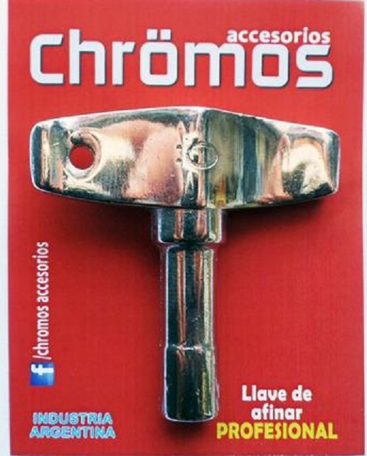 Llave Profesional SV08 Para Afinar Bateria CHROMOS
