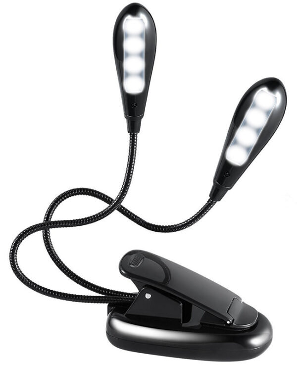 Luz Para Atril WML08 Led 2 Brazos Con 8 Leds Matrix HMG