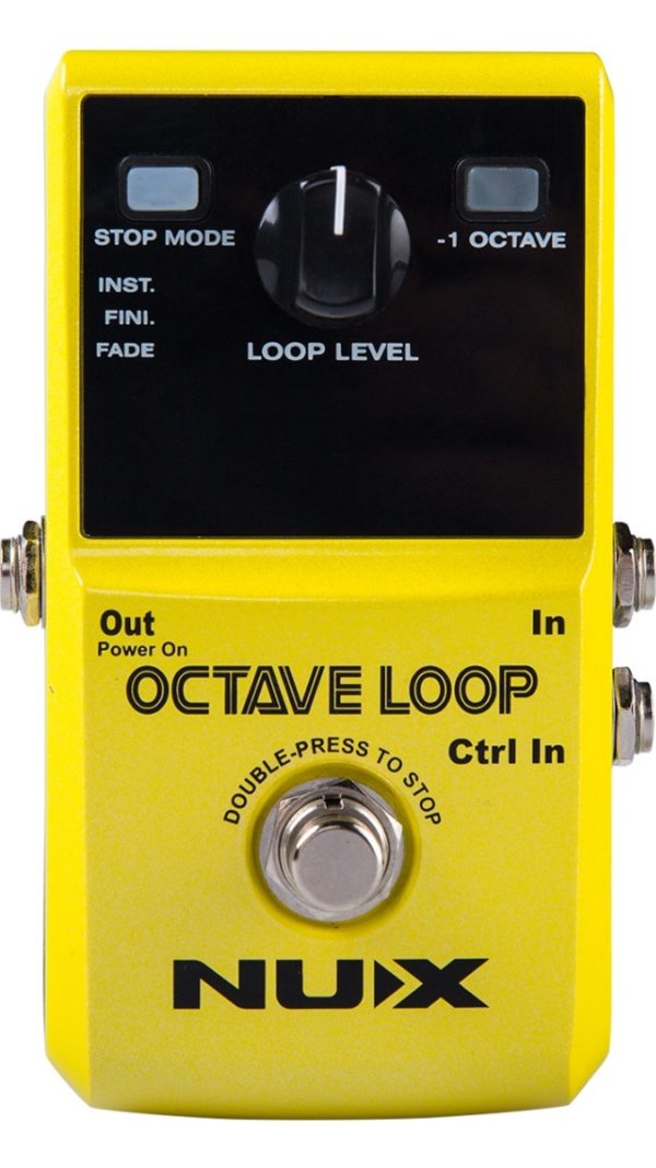 Pedal Grabador Octave Loop Usb Para Guitarra Nux BREYER