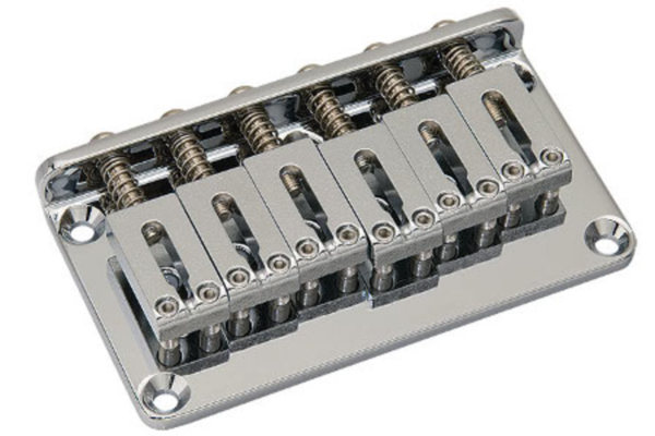 Puente Fijo BN007 Para Stratocaster Completo Cromado Sambong ALEYMAR