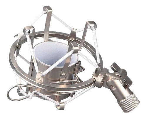 Soporte Araña SME80 Para Microfono Condenser Shockmount  Blanco EMAVE