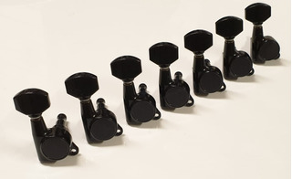 Clavijas P/Guitarra M2001 Negro T/Gotoh Blindado 6L KD LA FUSA