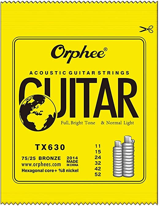 Cuerdas TX630 P/Acustica .011 Orphee KAIRON