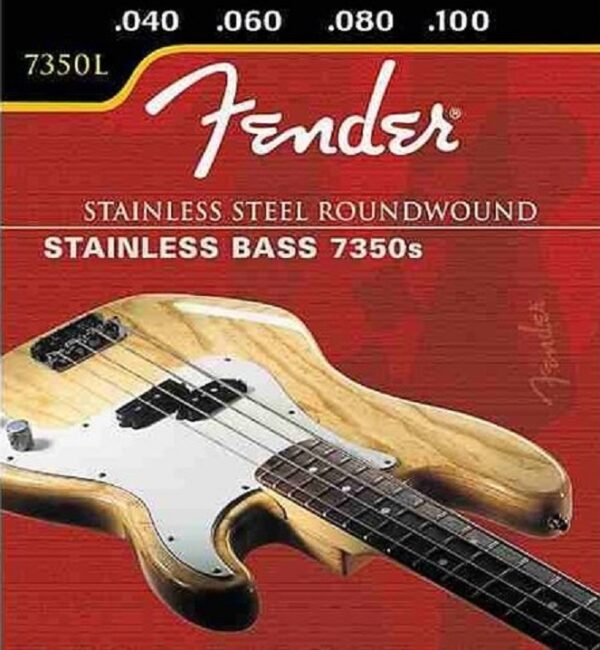 Cuerdas De Bajo 7350xl 4 Cuerdas 040/100 Steel Fender ALEYMAR