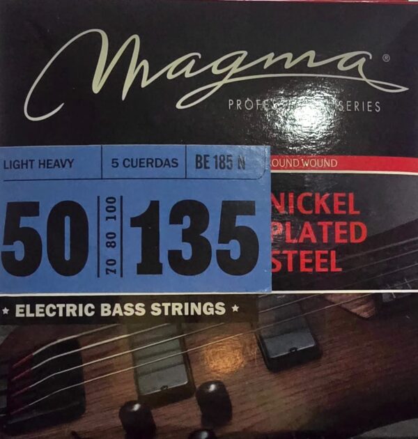 Cuerdas Para Bajo BE185N Magma 050-135 De 5 Cuerdas MAGMA