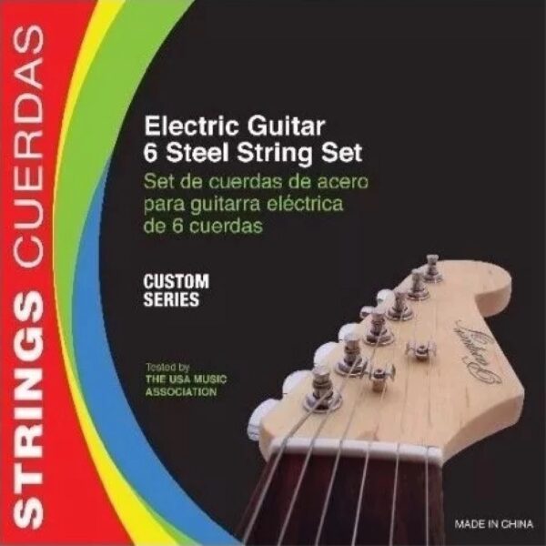 Cuerdas Bajo Electrico 300CBSC Custom 4 Cuerdas 045-105 Acero PARQUER