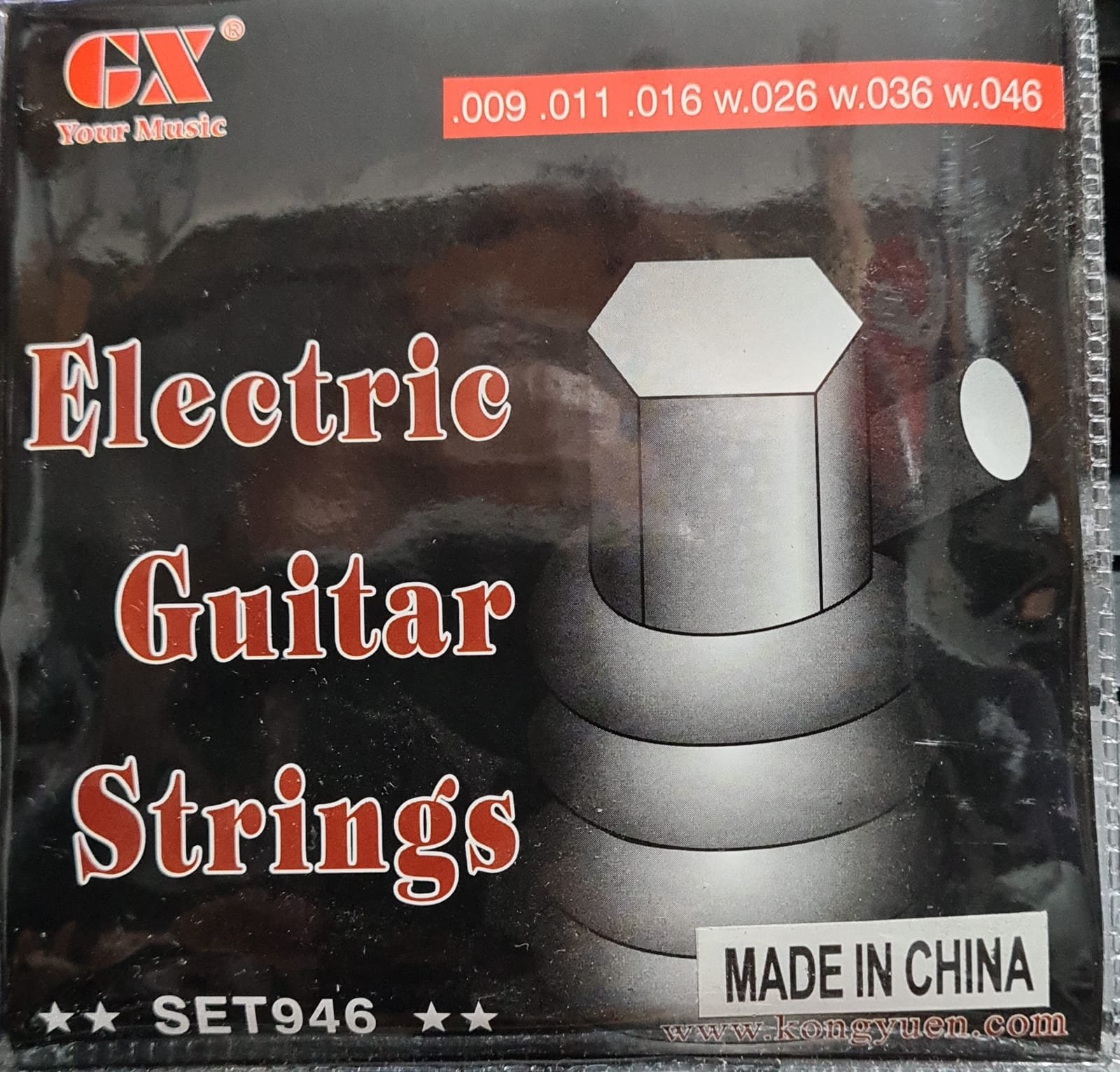 Cuerdas GX946 Para Guitarra Electrica .009-046 GX HMG