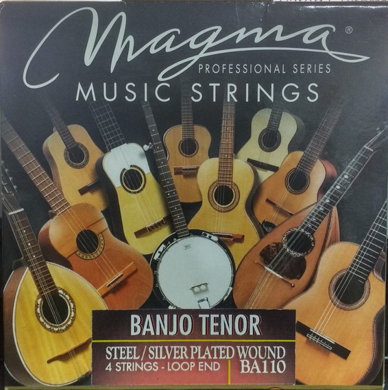 Cuerdas P/Banjo BA110 Tenor 4 Cuerdas Magma BASE