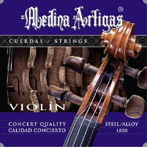Cuerdas P/Violin 1800 Steel/Alloy Medina Artigas ALEYMAR