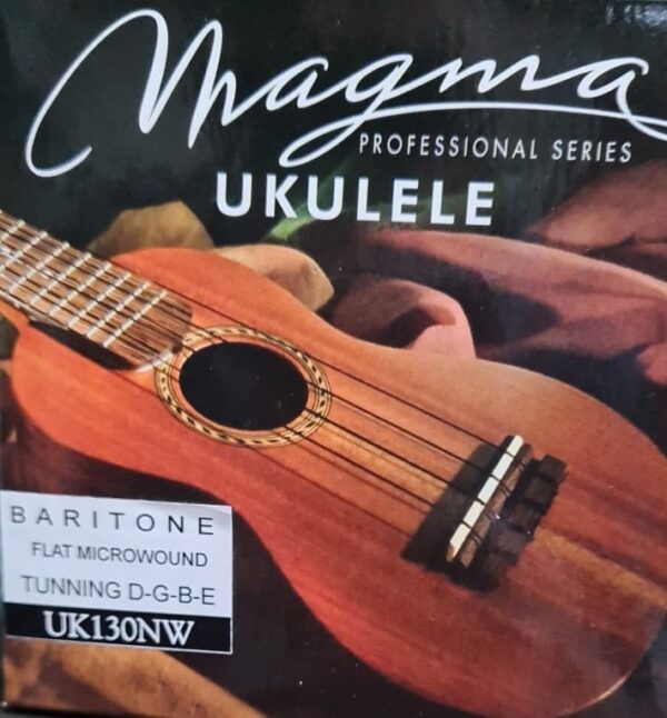 Cuerdas Ukelele UK130NW Baritono Nylwhite Hawaiian MAGMA
