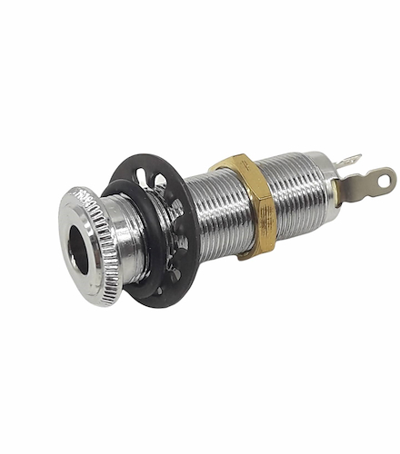 Jack Tubular KA1002 Electrica Bajo Cromado KD LA FUSA