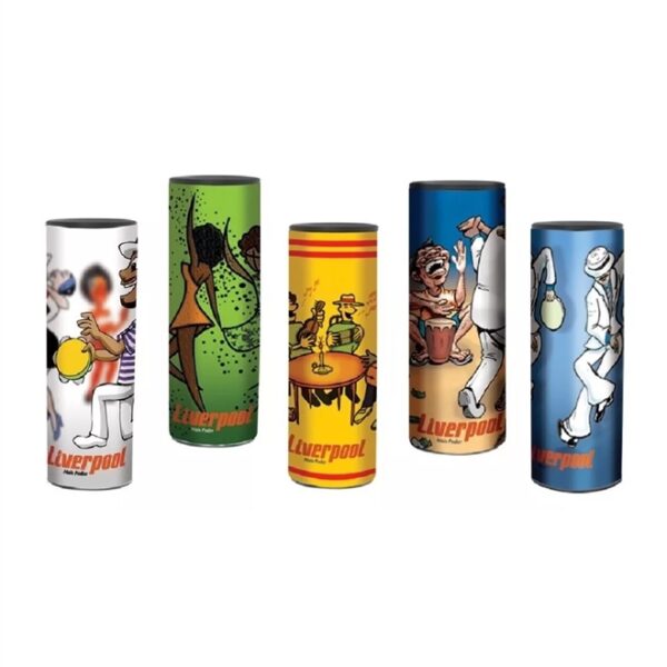 Shakers Metal KIT5GS Distintos Modelos X Unidad Liverpool INTERMUSICA