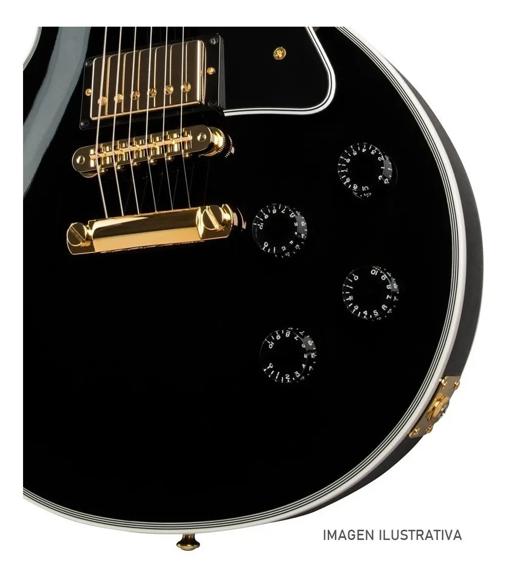Perilla Les Paul C2004 Negra/Dorada/Caramelo Numerada X Unidad Sinew ALEYMAR - Imagen 2