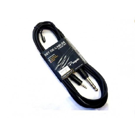 Cable CABI2106 Plug 6,5 a Mini Plug 3,5 - 6Mts  PARQUER