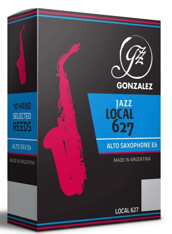 Caña Saxo Alto Local 627 Jazz Todas Las Medidas x Unidad Gonzalez HMG