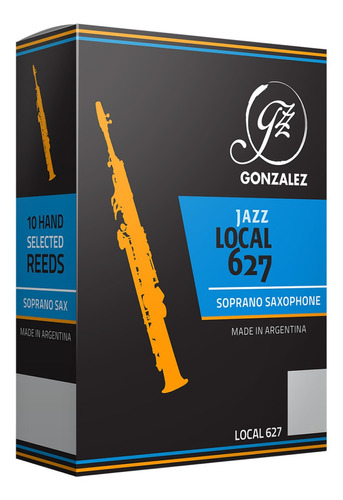 Caña Saxo Soprano Local 627 Jazz x Unidad Gonzalez/Primo HMG