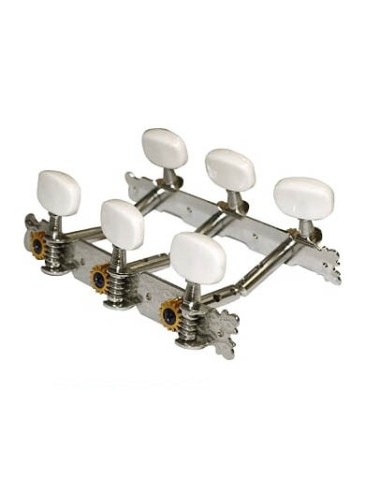 Clavijas MHG325 35mm Para Guitarra Criolla Clasica Paleta Blanca Redtone MAGIC MUSIC