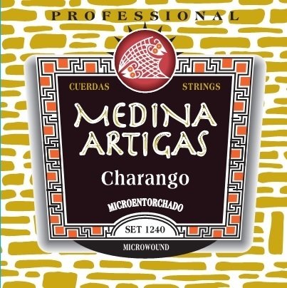 Cuerdas P/Charango 1240 Microentorchado Medina Artigas BASE